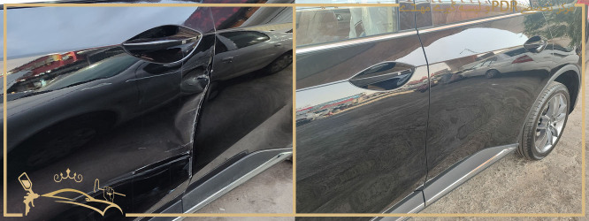 صافکاری درب خودروی هایما در مرکز صافکاری ماشین های غیر ایرانی