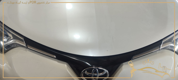قبل و بعد خدمات واکس و پولیش بدنه خودرو در بهترین مرکز پولیش خودرو تهران