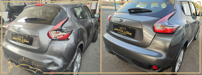 صافکاری سپر نیسان جوک- صافکاری خودروهای لوکس در تهران